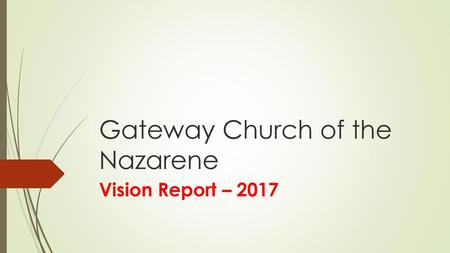 Gateway Church of the Nazarene