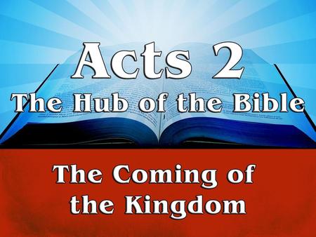 Leading Up to Acts 2, Scripture Points Forward to a Coming King