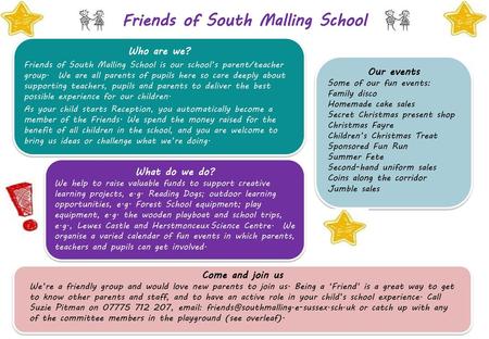 Friends of South Malling School