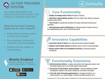 ACTION TRACKING SYSTEM