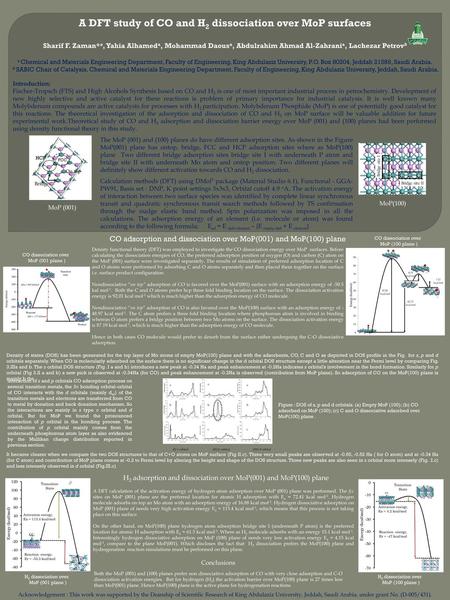 A DFT study of CO and H2 dissociation over MoP surfaces