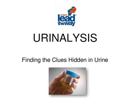 Finding the Clues Hidden in Urine