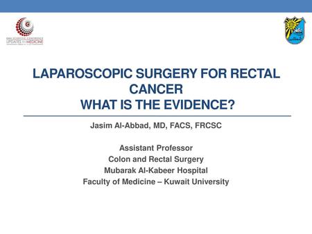 Laparoscopic surgery for rectal cancer What is the evidence?