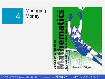 Managing Money 4.