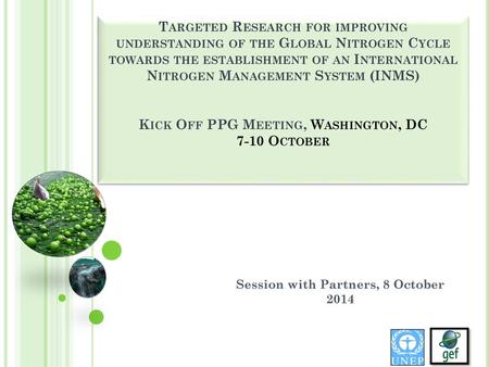 Session with Partners, 8 October 2014