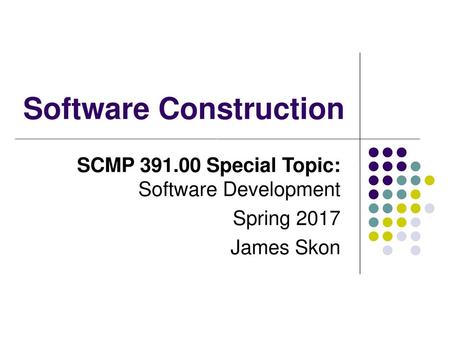 Software Construction