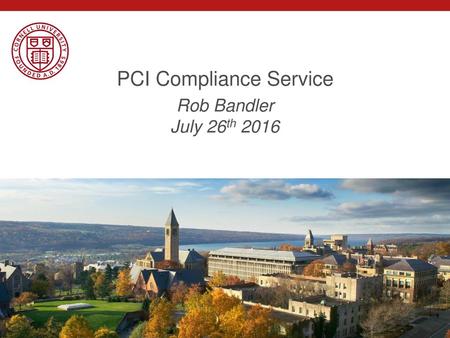 PCI Compliance Service