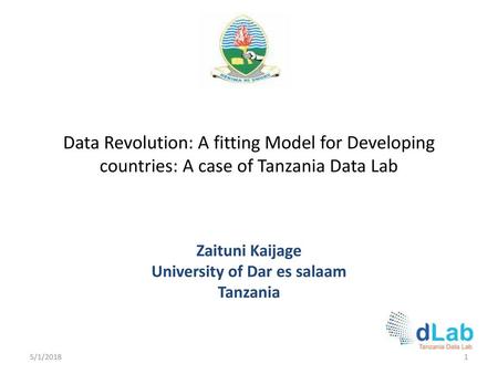 Zaituni Kaijage University of Dar es salaam Tanzania