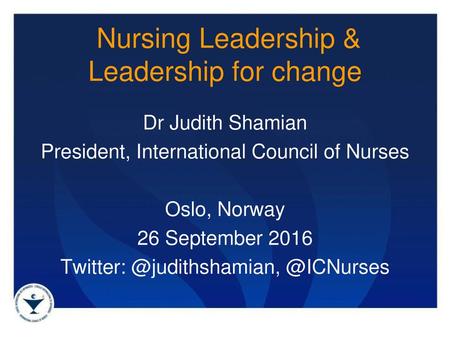 Nursing Leadership & Leadership for change