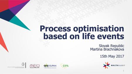 Process optimisation based on life events