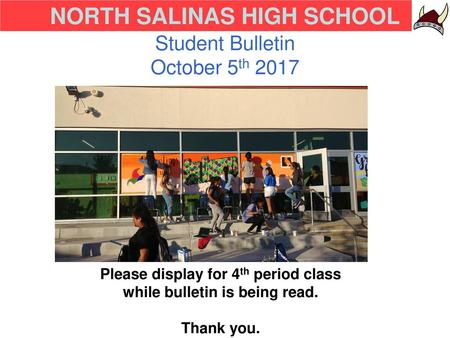 NORTH SALINAS HIGH SCHOOL