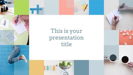 This is your presentation title