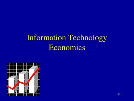 Information Technology Economics