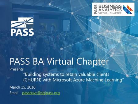 PASS BA Virtual Chapter