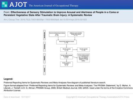 The American Journal of Occupational Therapy