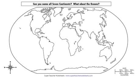 Can you name all Seven Continents? What about the Oceans?