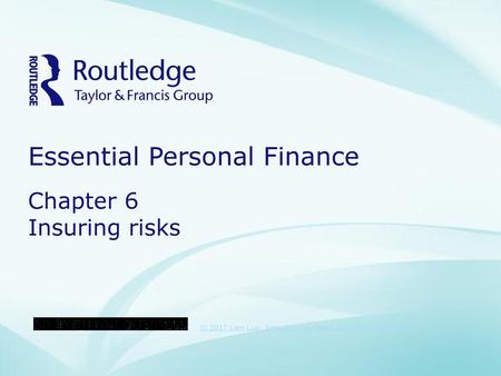 Essential Personal Finance