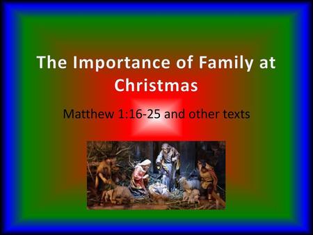 The Importance of Family at Christmas