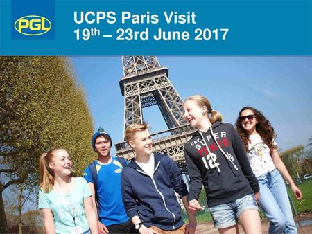 UCPS Paris Visit 19th – 23rd June 2017.