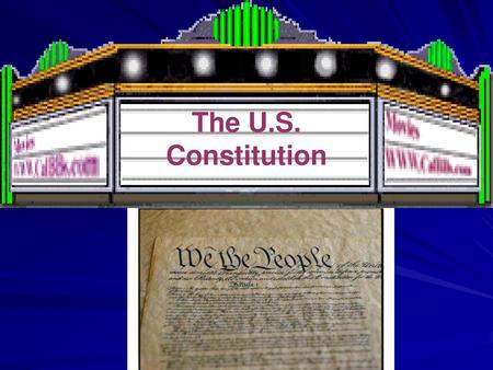 The U.S. Constitution.