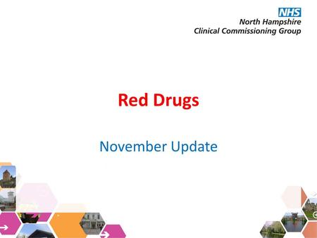 Red Drugs November Update.