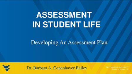 Assessment in student life