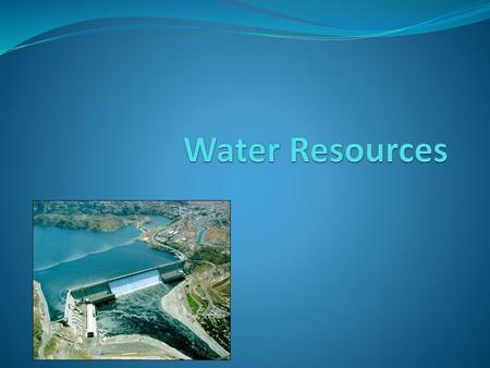 Water Resources.