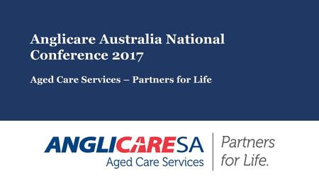 Anglicare Australia National Conference 2017