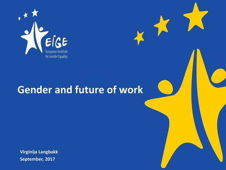 Gender and future of work