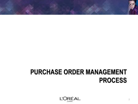 Purchase order management process