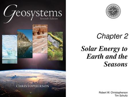 Solar Energy to Earth and the Seasons