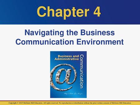 Navigating the Business Communication Environment