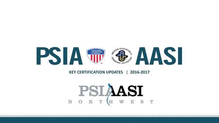 Key Certification Updates |