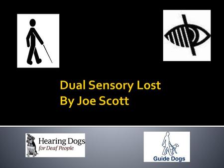 Dual Sensory Lost By Joe Scott