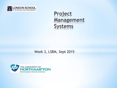 Project Management Systems