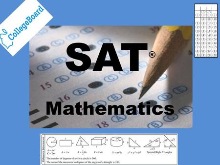 SAT® Mathematics.