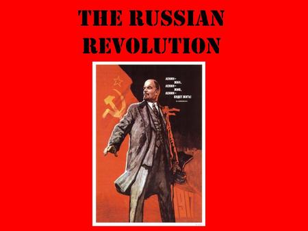 The Russian Revolution