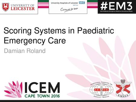 Scoring Systems in Paediatric Emergency Care