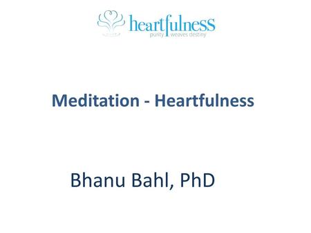 Meditation - Heartfulness