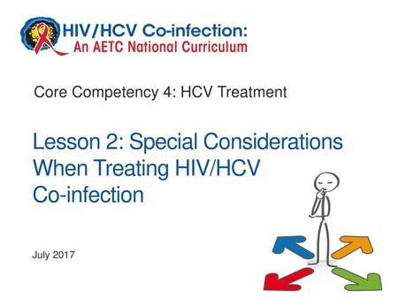 Lesson 2: Special Considerations When Treating HIV/HCV Co-infection