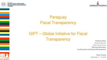 GIFT – Global Initiative for Fiscal Transparency