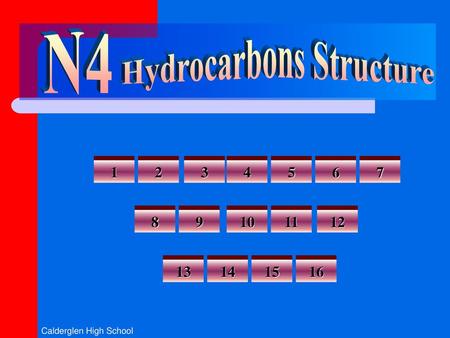 Hydrocarbons Structure