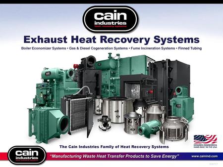 Exhaust Heat Recovery Systems