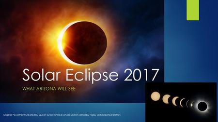 Solar Eclipse 2017 What Arizona Will See