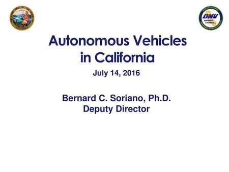 Autonomous Vehicles in California