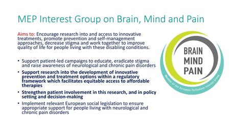 MEP Interest Group on Brain, Mind and Pain