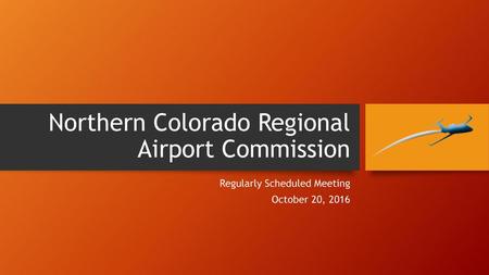 Northern Colorado Regional Airport Commission