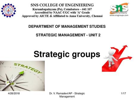 DEPARTMENT OF MANAGEMENT STUDIES