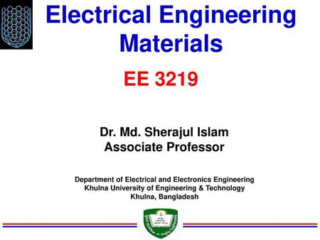 Electrical Engineering Materials