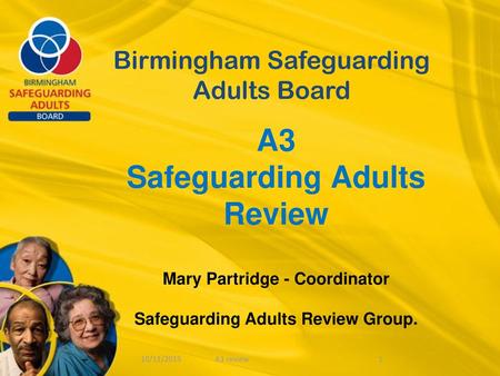 A3 Safeguarding Adults Review